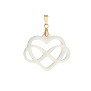 Infinite Heart Pendent - Breast Milk Jewelry